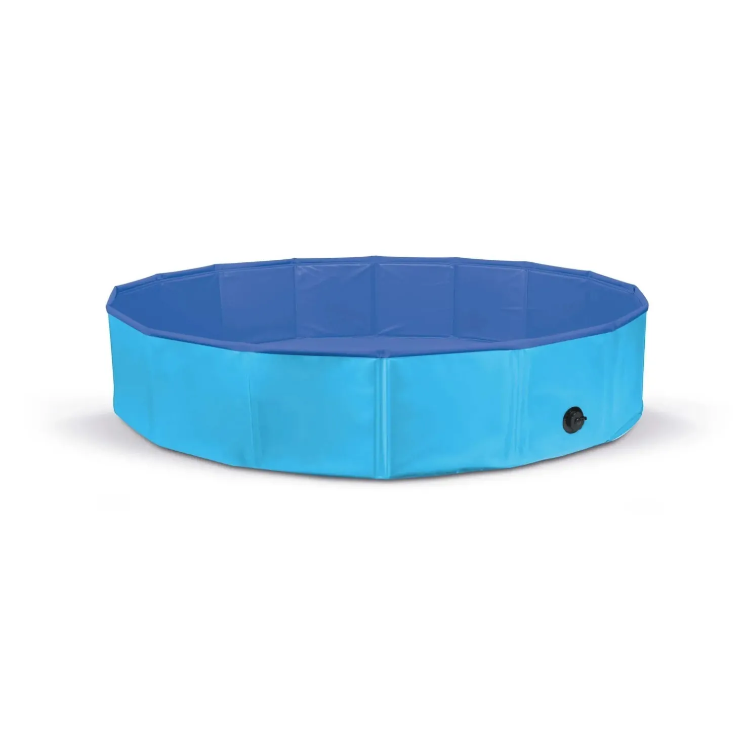 Piscina per cani estiva e per lavaggio blu 120x30 cm