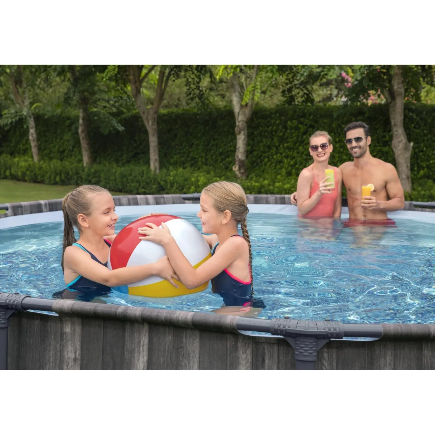 Piscina Steel Pro MAX Bestway Ø 427x107 cm con pompa filtro a cartuccia