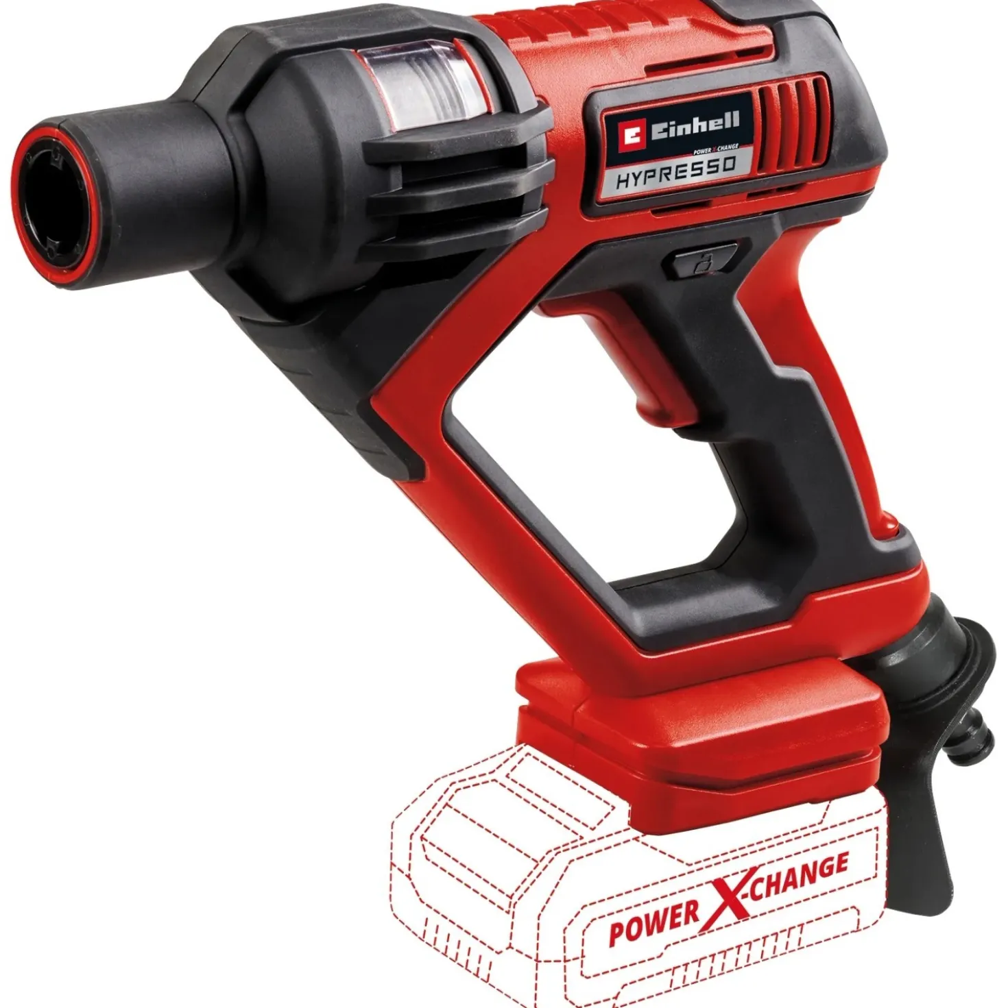 Pistola per idropulitrice senza fili Einhell Power X-Change Hypresso 18/24 Li