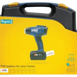 Pistola termica a batteria Rapid RX1000 18 V con batteria