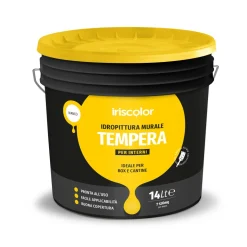 Pittura a tempera Iris Color bianco 14 l