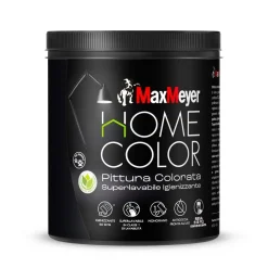 Pittura home color superlavabile igienizzante nero 0,75 l