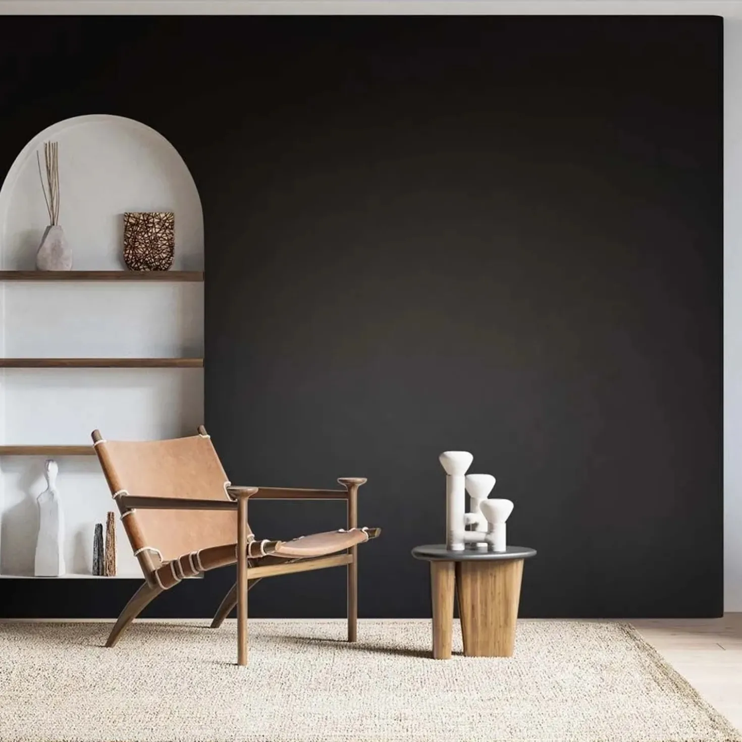Pittura home color superlavabile igienizzante nero 0,75 l