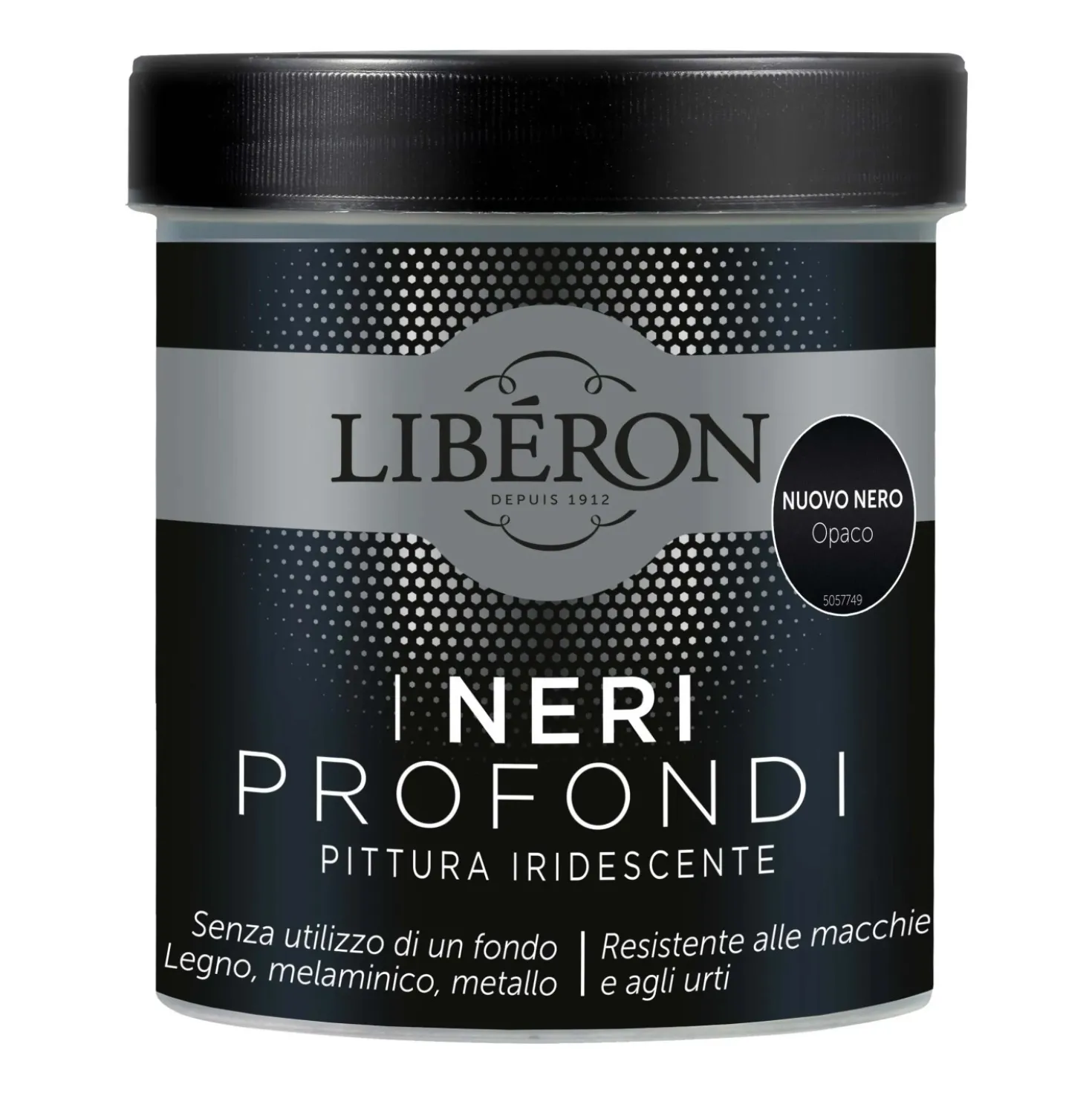 Pittura Iridescente I Neri Profondi Nero opaco 0,5 l