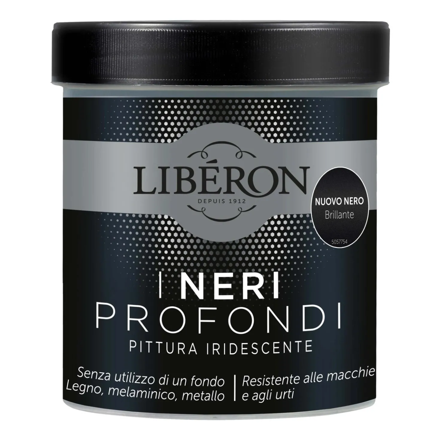 Pittura Iridescente I Neri Profondi Nero brillante 0,5 l