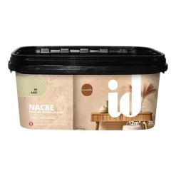 Pittura madreperlata e chick Verde anice 2 l