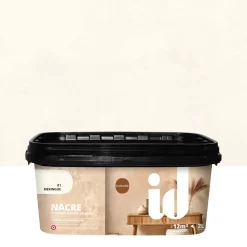 Pittura madreperlata e chick Avorio chiaro 2 l