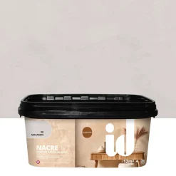 Pittura madreperlata e chick Grigio chiaro 2 l