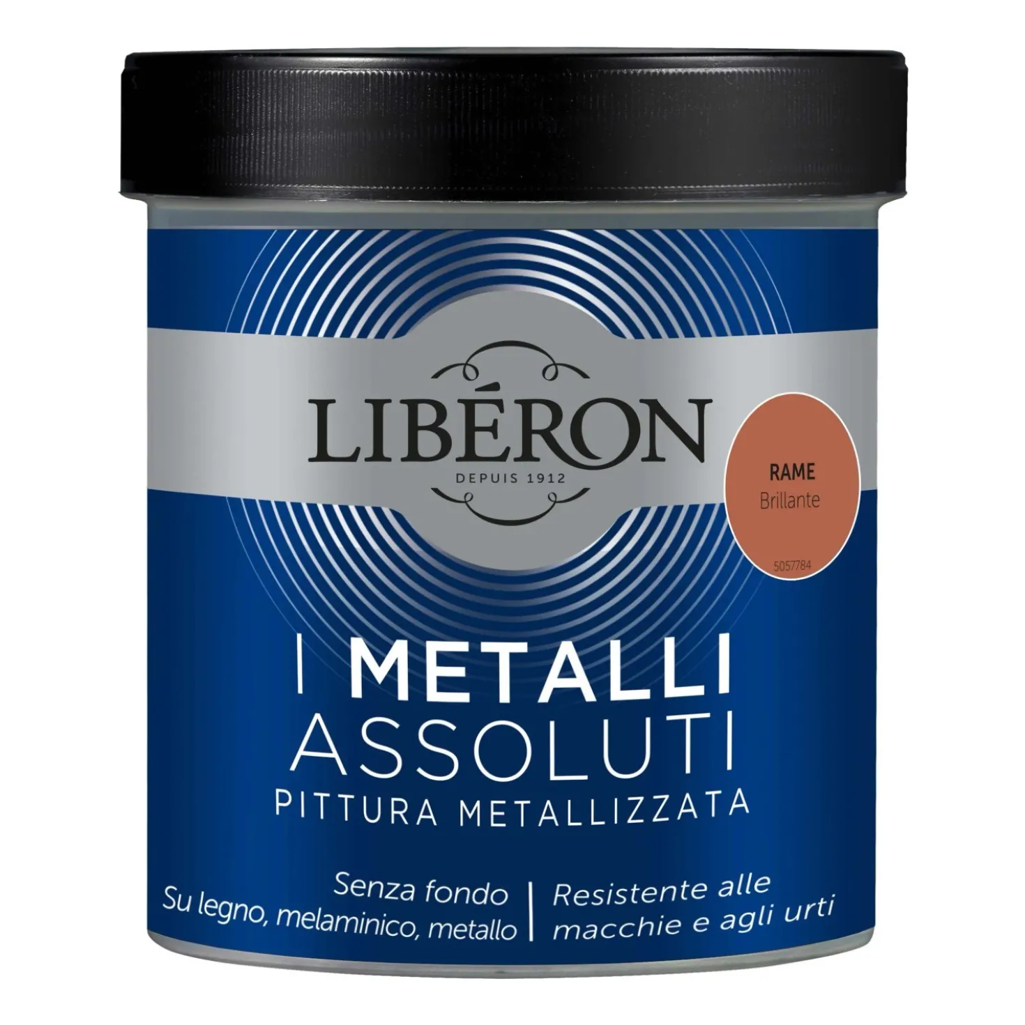 Pittura Metallizzata I Metalli Assoluti Rame brillante 0,5 l