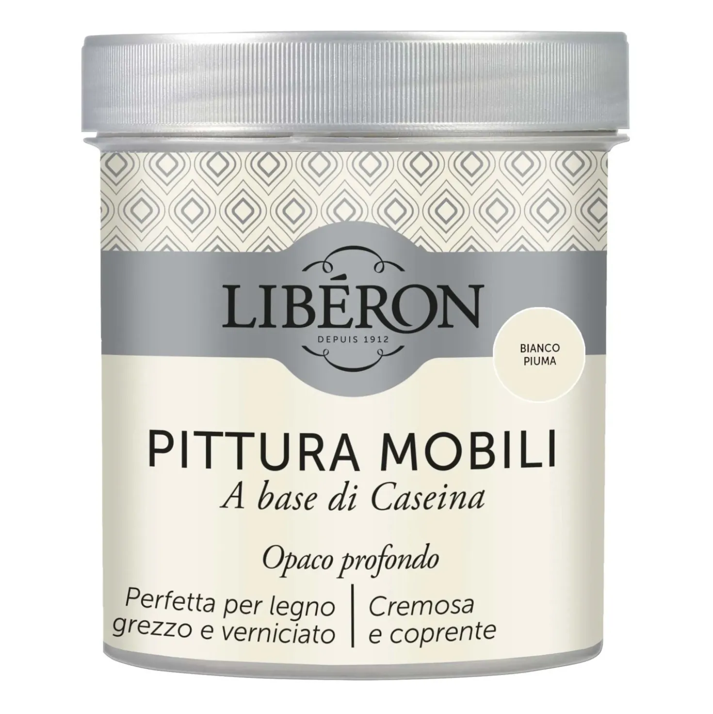 Pittura Mobili a base di Caseina Bianco piuma 0,5 l