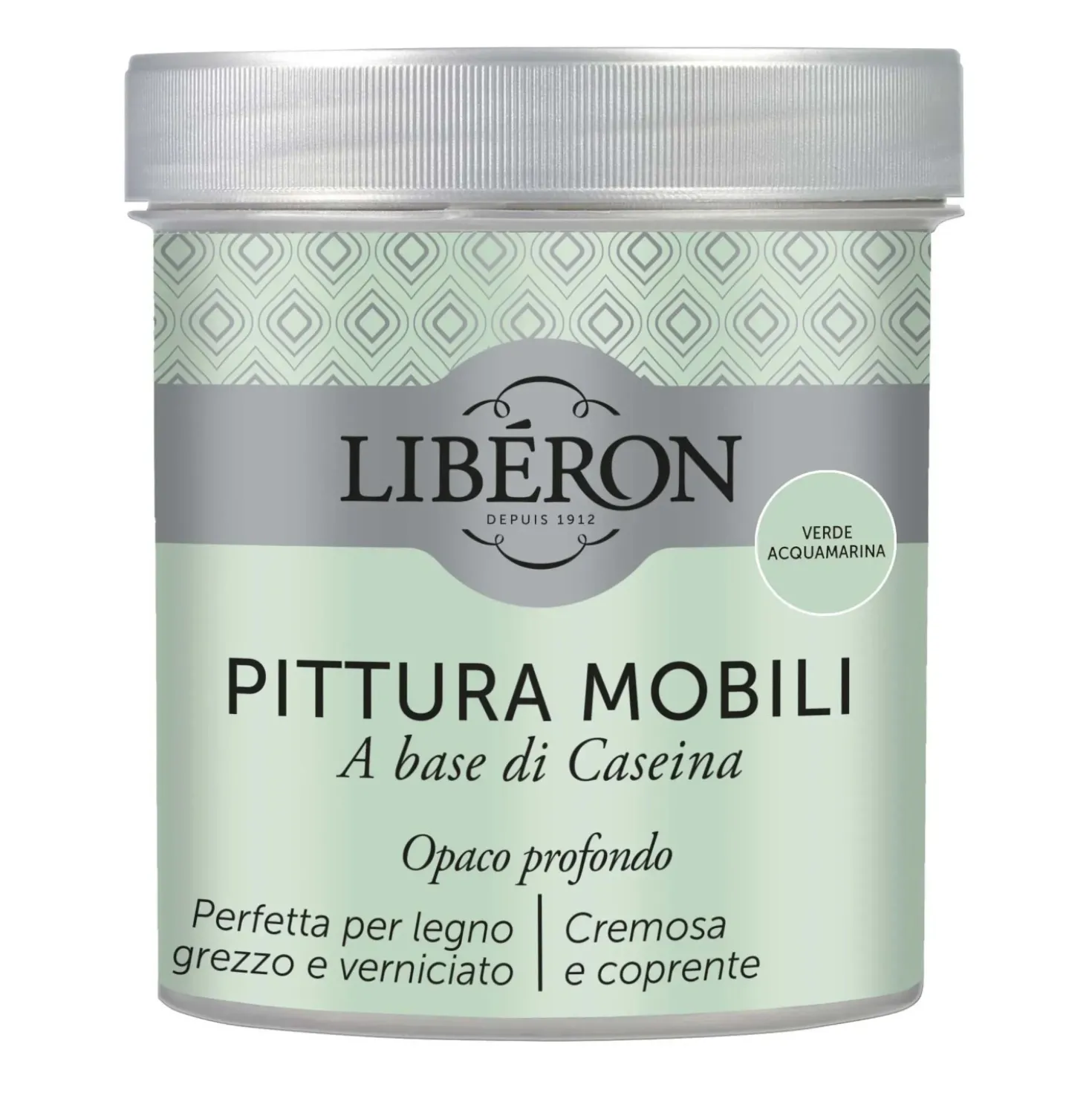 Pittura Mobili a base di Caseina Verde acquamarina 0,5 l