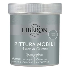 Pittura Mobili a base di Caseina Grigio sasso 0,5 l