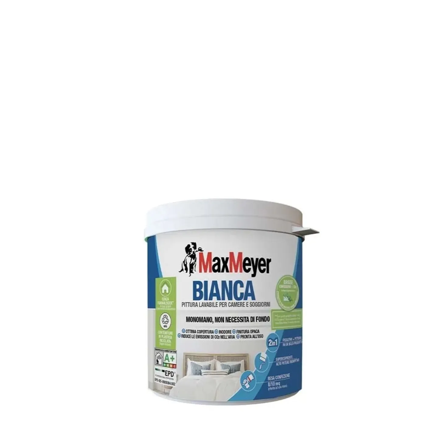 Pittura monomano Bianca bmb bianco 0,75 l