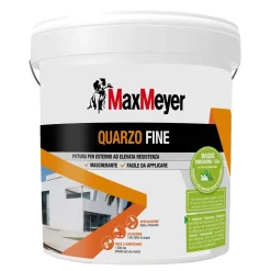 Pittura murale per esterno MaxMeyer quarzo fine bianco 14 l