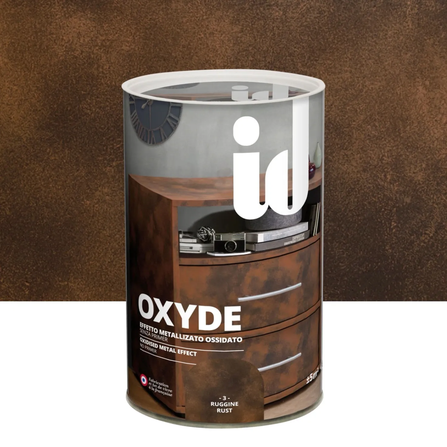 Pittura Oxyde ruggine 750 ml