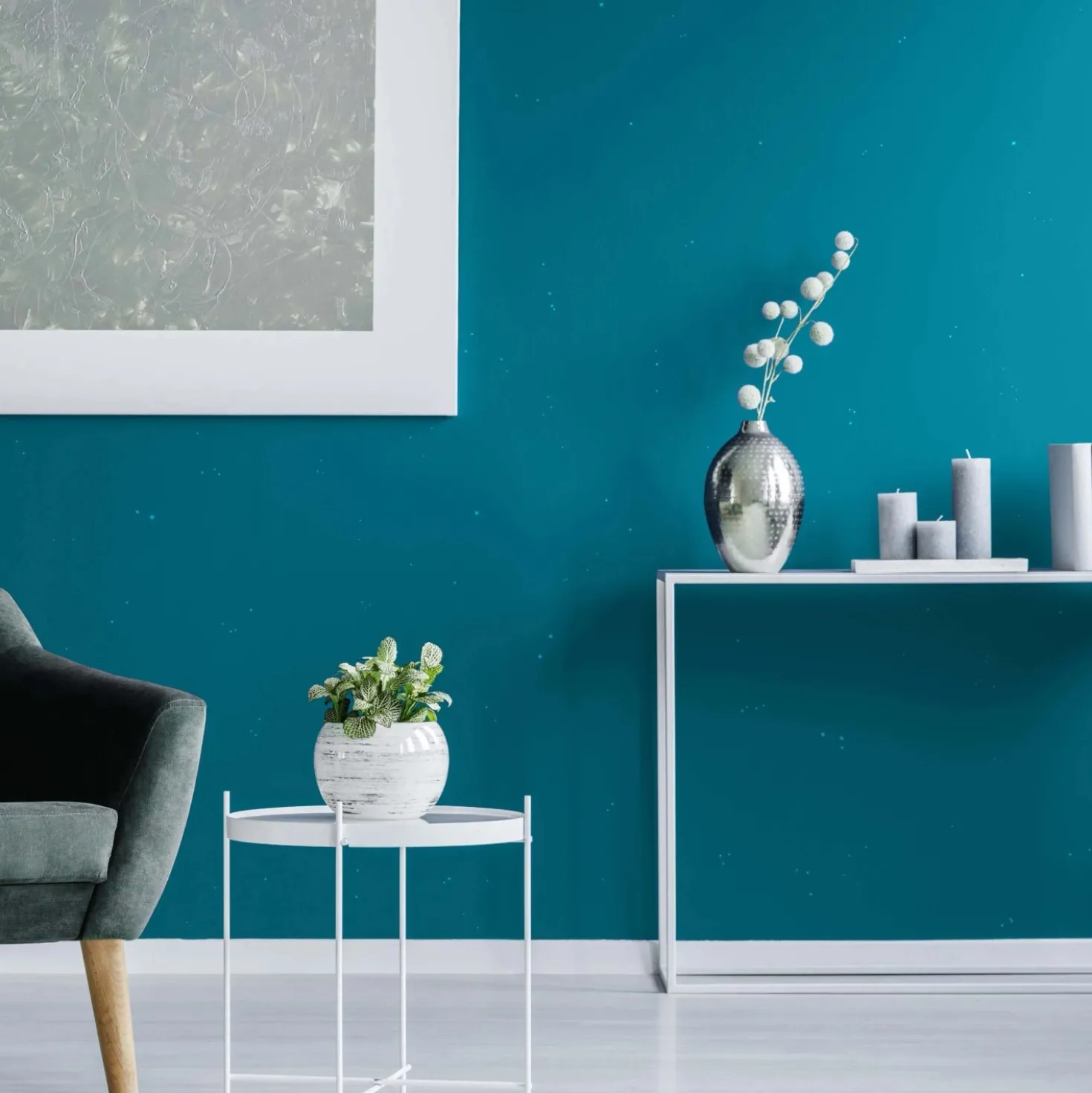 Pittura paiettata-glitterata Azzurro blu 2 l