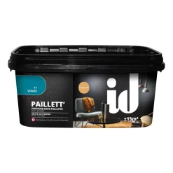 Pittura paiettata-glitterata Azzurro blu 2 l