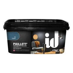 Pittura paiettata-glitterata Blu cobalto 2 l