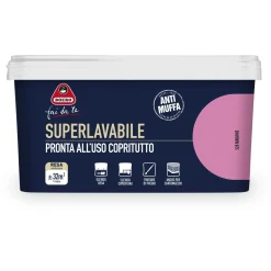 Pittura per interni antimuffa Boero Superlavabile madame 2,5 l