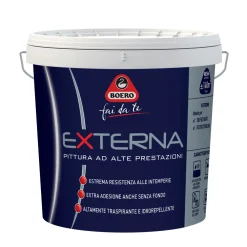 Pittura per rivestimento esterno Externa bianco 10 l Boero