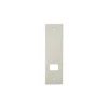 Placca alluminio verniciato interasse bianco fori 185 mm