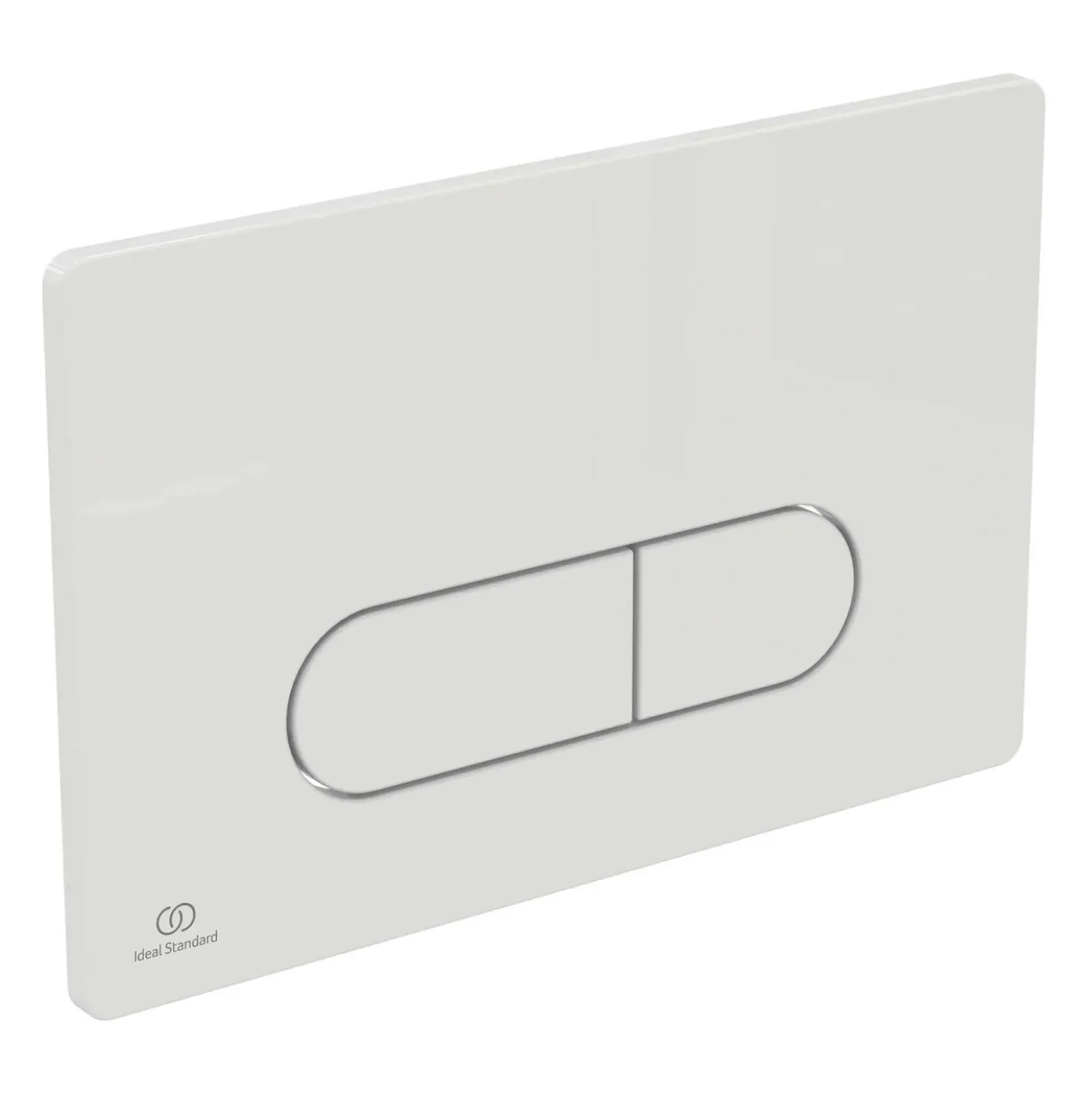 Placca di comando per cassette Ideal Standard Prosys in ABS bianco