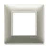 Placca 2M Vimar Plana tecnopolimero colore bianco