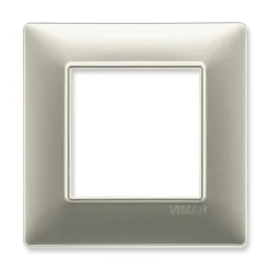 Placca 2M Vimar Plana tecnopolimero colore bianco