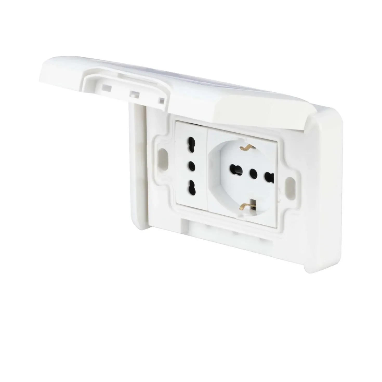 Placca premontata con frutto 10-16A