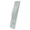 Placca tapparella semincasso in acciaio inox 6 m bianca