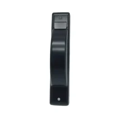 Placca tapparella semincasso in acciaio inox 8 m nera
