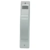 Placca tapparella semincasso in acciaio inox 8 m bianca