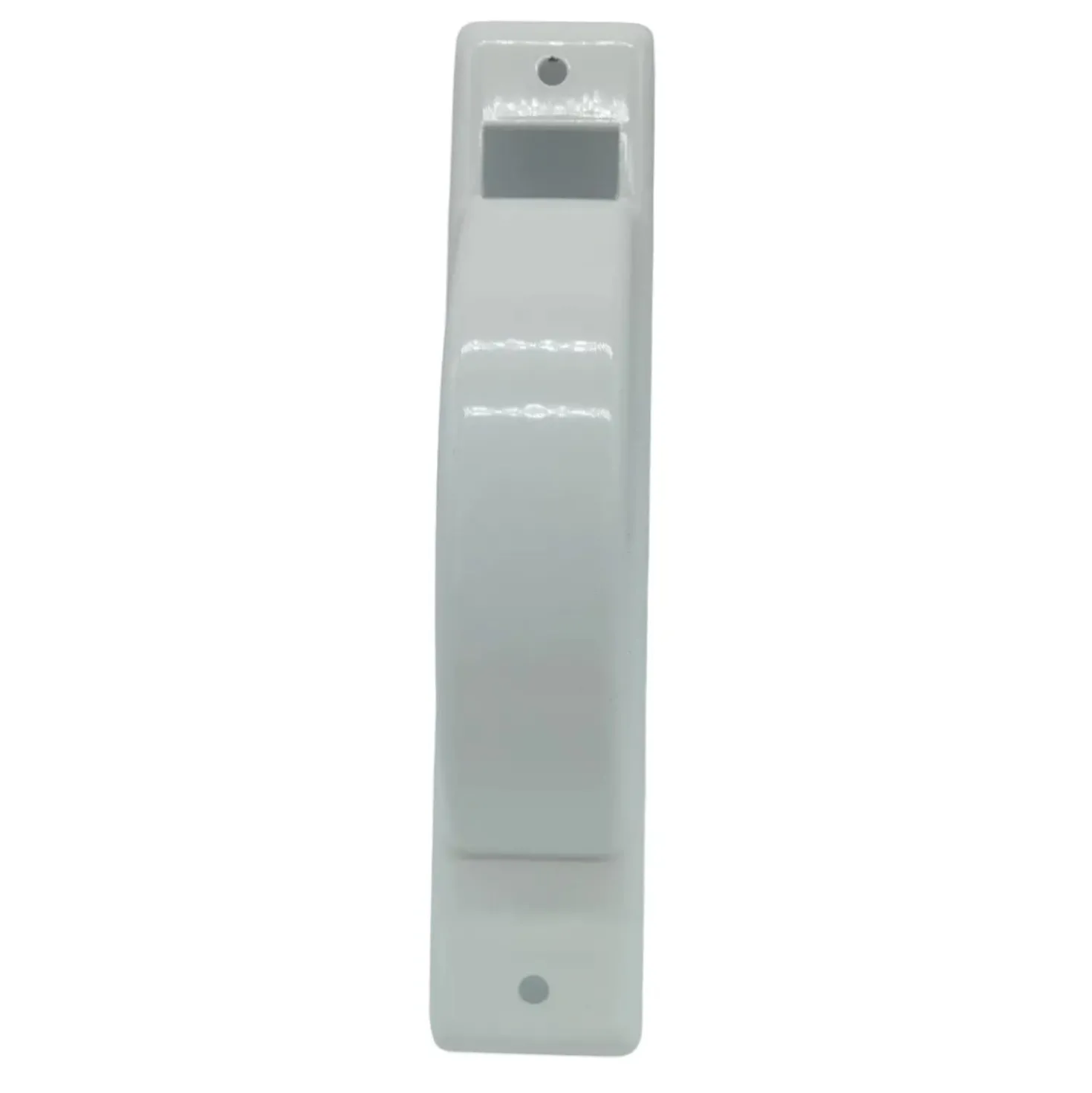 Placca tapparella semincasso in acciaio inox 8 m bianca