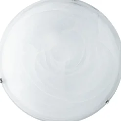 Plafoniera Duna Ø 30 cm bianco