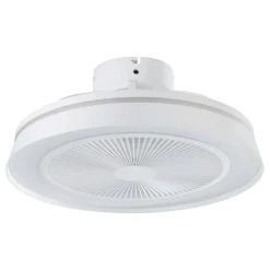 Plafoniera LED con ventilatore Sayulita 3280 lm CCT RGB Ø 46 cm bianco