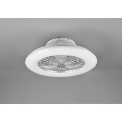 Plafoniera LED con ventilatore Stralsund RGB Ø 50 cm