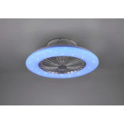 Plafoniera LED con ventilatore Stralsund RGB Ø 50 cm