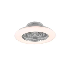Plafoniera LED con ventilatore Stralsund RGB Ø 50 cm