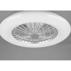 Plafoniera LED con ventilatore Stralsund RGB Ø 50 cm
