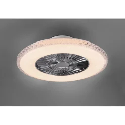 Plafoniera LED con ventilatore Harstad Ø 60 cm