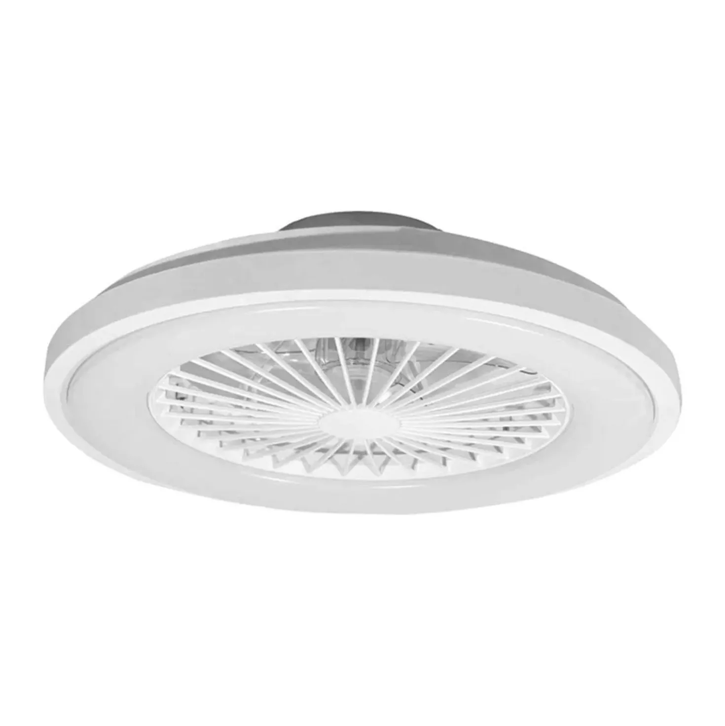 Plafoniera LED con ventilatore 3400 lm bianco Ø 48,5x14,5 cm