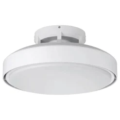 Plafoniera LED con ventilatore Morenci 5200 lm CCT Ø 48 cm bianco