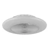 Plafoniera LED con ventilatore Ponente 720 lm CCT 15x55x55 cm