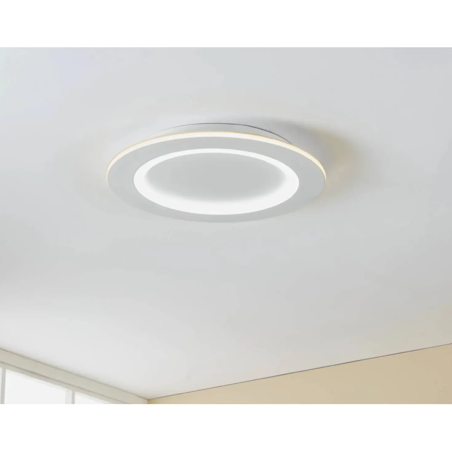 Plafoniera LED Eglo Smart Home Padrogiano-Z 26,5 W 3300 lm 2765 K CCT Ø 45 cm