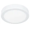 Plafoniera LED Fueva 6 1000 lm CCT Ø 16,5 x 20 cm bianco