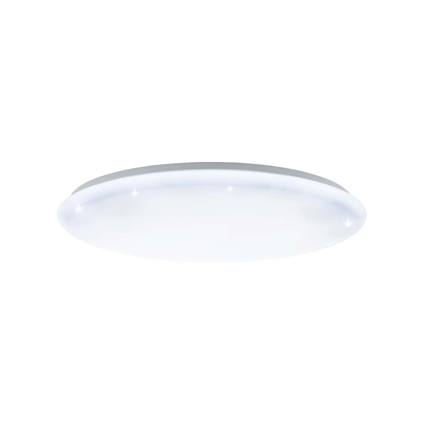Plafoniera LED Giron-S- 6500 lm bianco caldo Ø 76 x 8,5 cm bianco