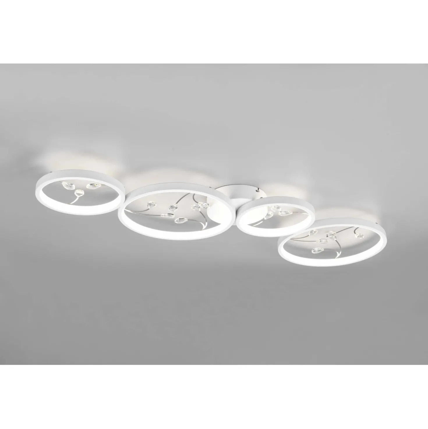 Plafoniera LED Groovy 4800 lm bianco neutro 96 cm