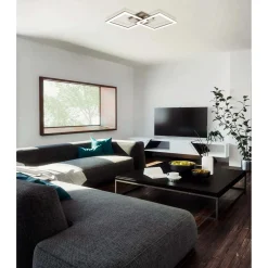 Plafoniera LED Huerta 3100 lm bianco neutro 52,5x3x6,5 cm