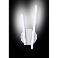 Plafoniera LED Ilary 850 lm bianco neutro 35,5x16x5 cm bianco