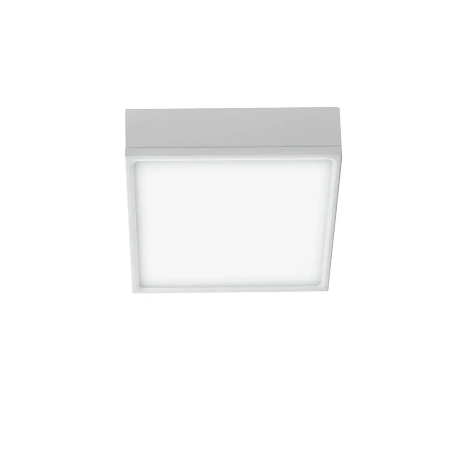Plafoniera LED Intec Klio 3000 lm bianco neutro 16,7x16,7x5,05 cm